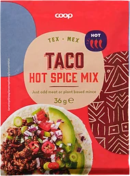 Kryddmix Taco Hot Spice Mix Tex Mex