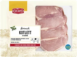 Kotlett skivad