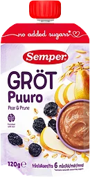 Gröt Päron Katrinplommon