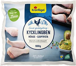 Kycklingben Fryst