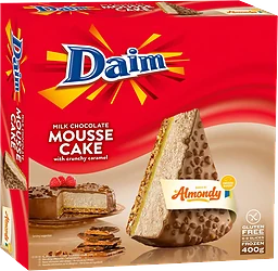 Daim moussetårta Glutenfri Fryst