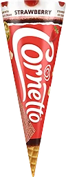 Glasstrut Jordgubb