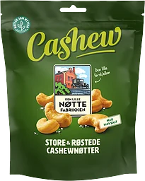Cashewnötter Stora Rostade med Havssalt