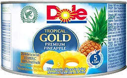 Tropical Gold Pineapple Slices