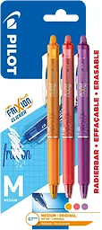 Frixion Clicker 0,7 3-p Aprikos/peach/Violet