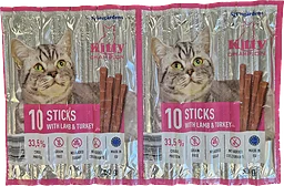 Lamm Kalkon Kitty Champion Kattgodis 10-pack