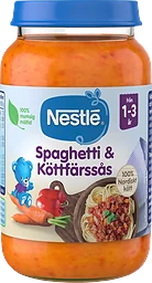 Spaghetti Köttfärssås Från 1-3 År