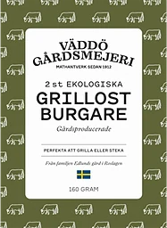 Väddö Grillostburgare