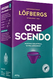Bryggkaffe Crescendo Extra Mörkrost