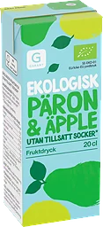 Päron Äpple Ekologisk Fruktdryck Tetra