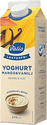 Yoghurt Mango & Vanilj Slät Laktosfri 2,1% 1l