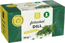 Dill Finhackad Fryst