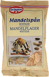 Mandelspån Rostade
