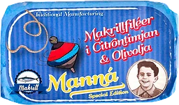Makrillfiléer Citrontimjan