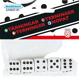 Tärningar 5 st