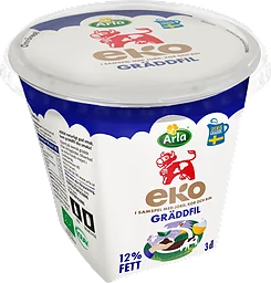 Gräddfil Eko 12%