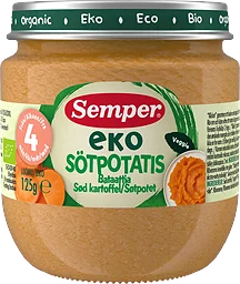 Barnmat Sötpotatis Eko 4m