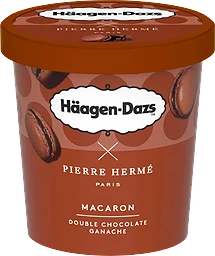 Macaron Double Chocolate Ganache Häagen Dazs
