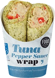 Wrap Tonfisk & pepparsås