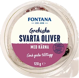 Oliver Svarta Conservolea med kärnor 120g
