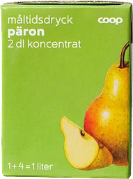 Måltidsdryck Koncentrat Päron