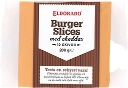 Burgers Slices Cheddar