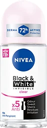 Black & White Invisible 72h Deodorant Roll-on