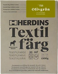 Textilfärg Natural fibre Olivgrön