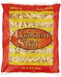 Pommes Frites Slät 10X10mm