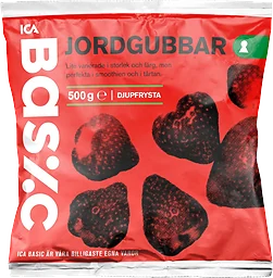 Jordgubbar Fryst
