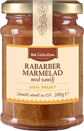 Marmelad Rabarber med vanilj