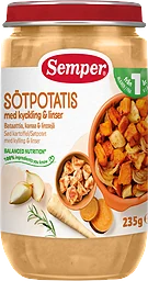 Sötpotatis Kyckling Linser Från 1 År