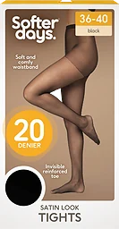 Dam Tights Svart 36/40 1-pack