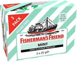 Mint Sugar Free Halstablett 3-pack