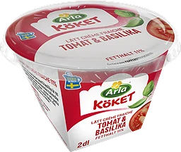 Tomat Basilika Lätt Crème Fraiche