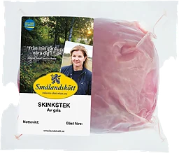 Skinkstek Färsk av gris ca