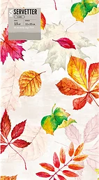 Servett 20cm Leaf 15-p
