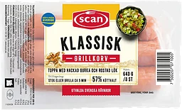 Grillkorv Klassisk 57% Kötthalt