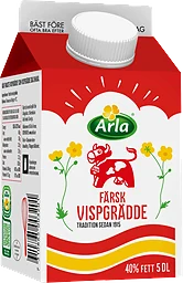 Färsk vispgrädde 40% ®