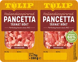 Pancetta Tärnat Rökt 2-pack