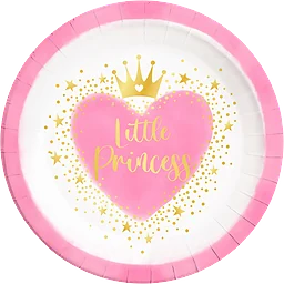 Tallrik Princess 23cm 8-p