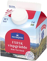 Vispgrädden 40%
