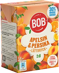 Lättdryck Apelsin & Persika