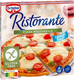 Pizza Ristorante mozzarella Fryst Glutenfri Laktosfri Dr. Oetker