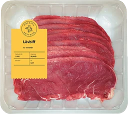 Lövbiff Färsk av innanlår ca