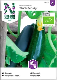 Squash Organic Nelson 1-p Garden