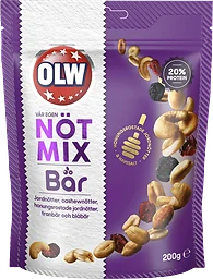 Nötmix med Bär