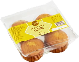 Lemon Muffins Citron 4-pack