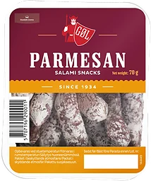 Parmesan Salami Snacks