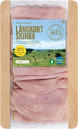 Skinka Långkokt Tunna skivor